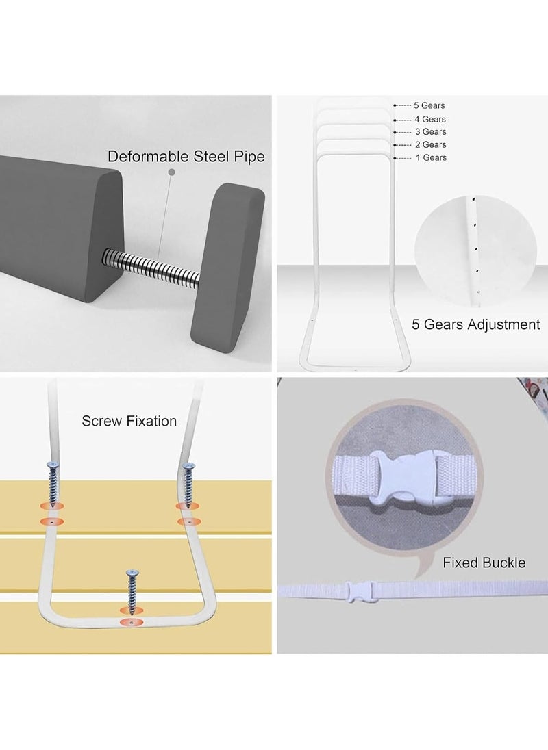 Baby Bed Rail Guard for Toddlers, Infants Bed Safety Guard Rail, Foldable Toddler Bed Crib Rail Guard for Kids, 2M Baby Guard Bumper for Crib, Safe Bed Side Rail for Twin Full-Size Queen King Mattress - pzsku/Z5FB19AACEC5D8730A370Z/45/_/1732621157/d729f90a-0301-4f4b-80b8-1e78dc855a00