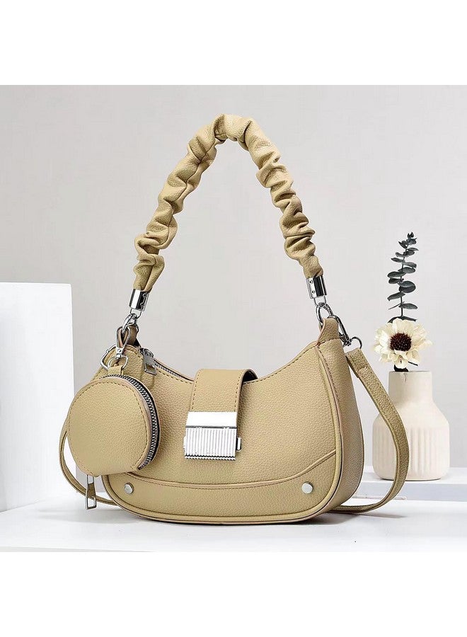 SIBY 2 In 1 Crossbody Bags with Coin Case for Women's (Khaki) - Image 3