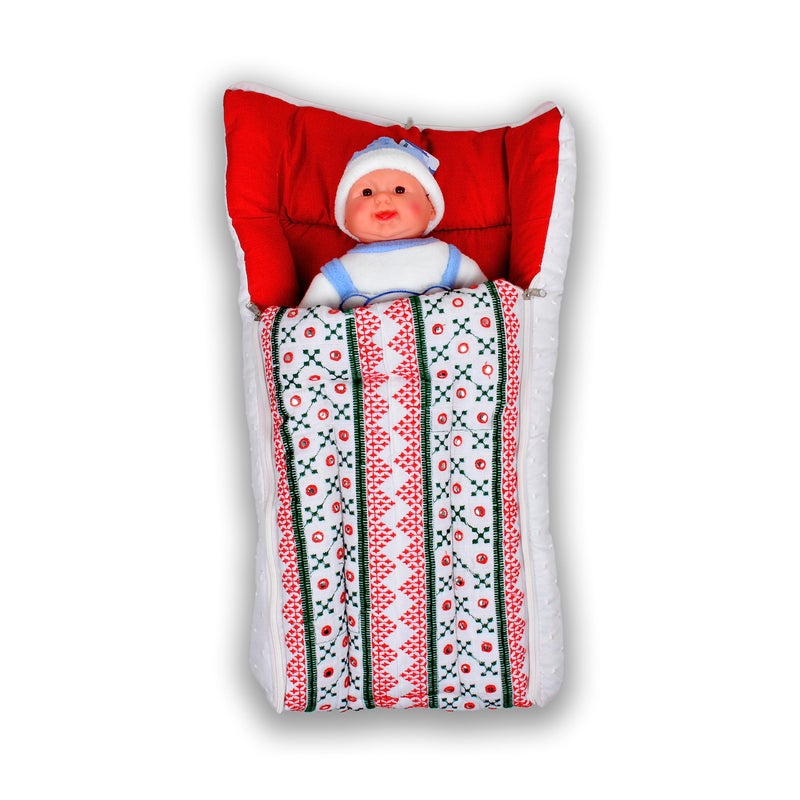 SmallBerry™ 3-in-1 Multidesign Baby Bed Sleeping Bag and Carry Bag Nest | New Born Bedding Set | Perfect Newborn Baby Gift for 0-6 Months | Versatile Nursery Essential - Image 4