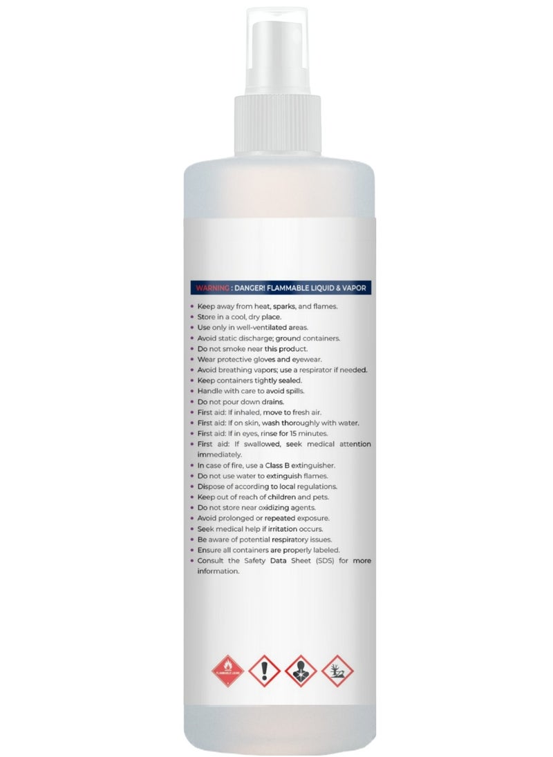 JAN LONDON - Isopropyl Rubbing Alcohol, IPA 70% – Versatile Antiseptic & Cleaner for Wounds, Surfaces, Electronics – Quick-Drying, Residue-Free, 500ml Spray - Image 1