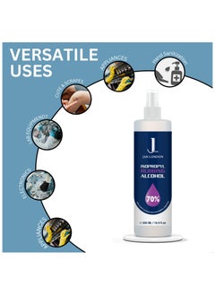JAN LONDON Isopropyl Rubbing Alcohol, IPA 70% – Versatile Antiseptic & Cleaner for Wounds, Surfaces, Electronics – Quick-Drying, Residue-Free, 500ml Spray  - Image 5