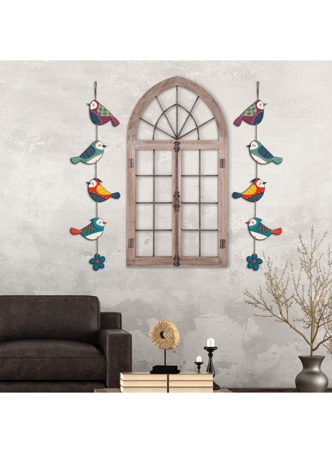 Artvibes Colorful Birds Wall and Door Hanging for Home|Gift, Wall Decoration (WH_5216N)-Multicolour - Image 3