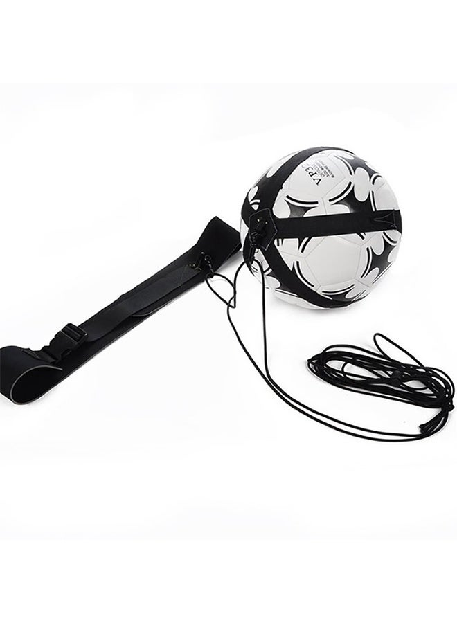 Ocean Football Kick Trainer with Adjustable Training Belt, Hands-Free Solo Soccer Trainer Equipment for Kids Adults, Football Kick Throw Solo Practice Training Aid Control, Black (Not Including Football) - Image 4