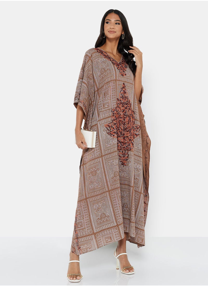 ARABIAN CLOSET EMBROIDERED KAFTAN  - Image 3