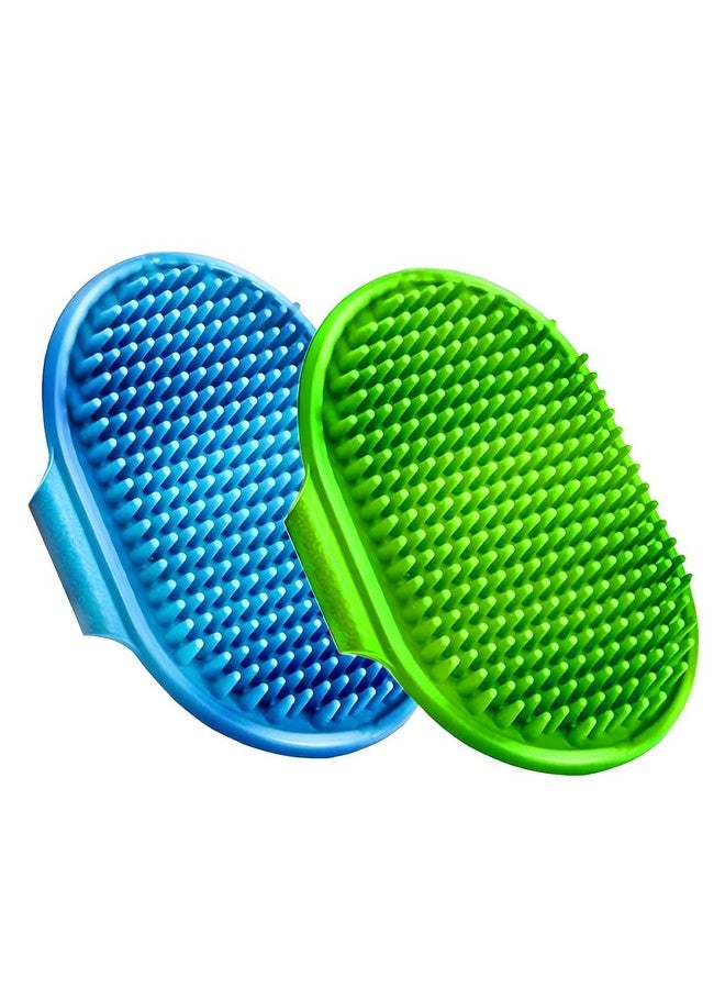 Pet Bath & Massage Grooming Hand Brush Dispenser Ideal For Daily Grooming Short And Long Hair Dogs And Puppies - Multicolor (Pack Of 1) - Image 5