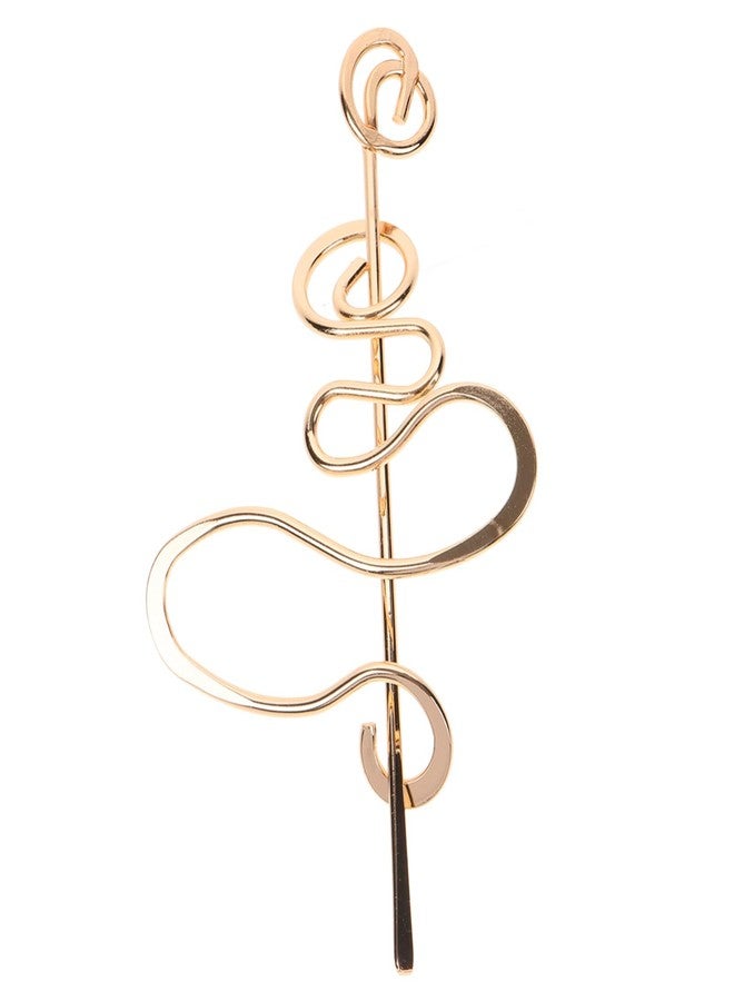 DEARMAMY Vintage Hair Stick for Buns Twisted Bun Hair Pin Metal Hairpin Chignon Pin Women Accessory for Updo Ponytail and Party - Image 1