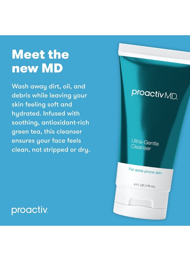 Proactiv - Md Ultra Gentle Face Cleanser Daily Facial Wash For Sensitive Skin Soothing Green Tea Cleanser For All Skin Types 6 Oz. - Image 1