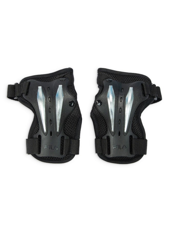 GLOBBER مجموعة معدات الحماية من جلوبير فيلا سكوتر C باللون الأسود مقاس متوسط - Image 1