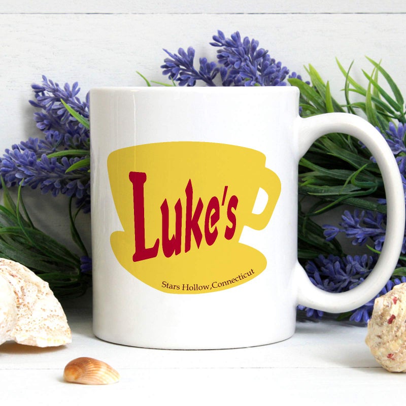 Toshiy Luke's Diner Coffee Mug - Funny Gift for Diner Lovers - Christmas White Elephant - 11 Ounce - Image 4