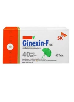 Ginexin-F Ginkgo Biloba 40 Mg 40 Tablets