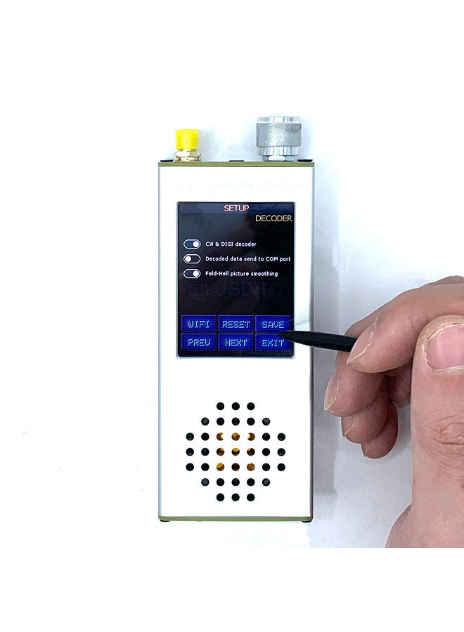ATS-Decoder Pocket Si4732 Full Band Radio Receiver FM RDS AM MW SW SSB for Professional Radio Developers Test Engineers Hobbyists