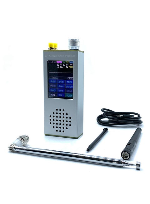 ATS-Decoder Pocket Si4732 Full Band Radio Receiver FM RDS AM MW SW SSB for Professional Radio Developers Test Engineers Hobbyists