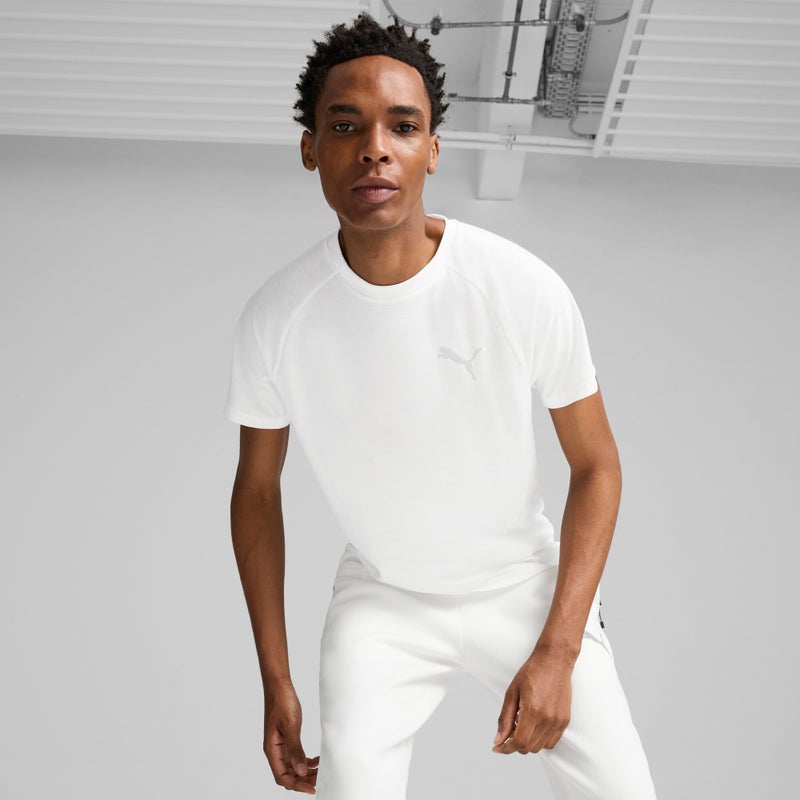 PUMA Evostripe Tee  White - Image 1