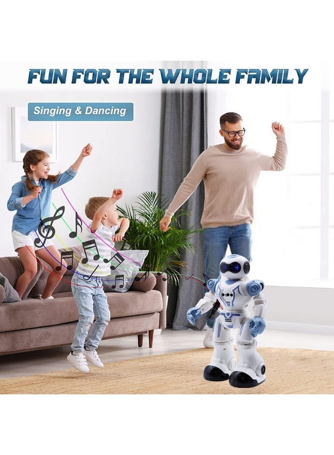 Magicwand R/C Rechargeable Gesture Sensing,Dancing & Programmable Robot for Kids with Lights & Sound【White】【Pack of 1】 - Image 4