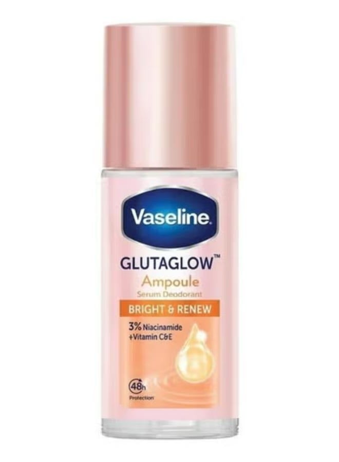 Vaseline Glutaglow Bright And Renew Ampoule Serum Deodorant 45 ML 2 Pcs - Image 2