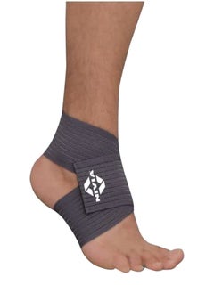 Nivia Neoprene Orthopedic Weight Lifting Ankle Support | Free Size - Adjustable with Velcro | Material - Neoprene | Pain Relief, Gym, Sports, Exercise, Workout, Cycling  - Image 1