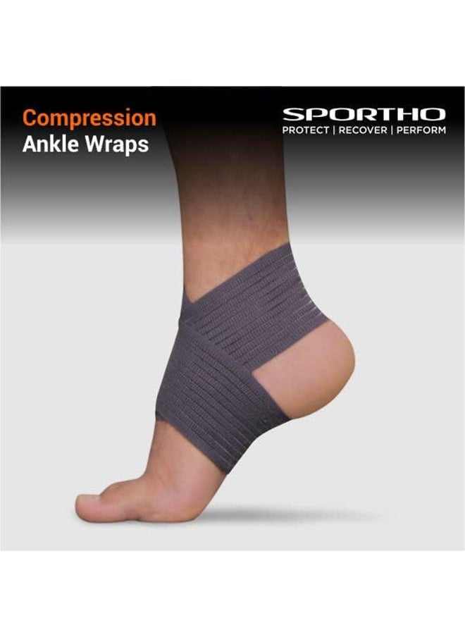 Nivia Neoprene Orthopedic Weight Lifting Ankle Support | Free Size - Adjustable with Velcro | Material - Neoprene | Pain Relief, Gym, Sports, Exercise, Workout, Cycling  - Image 2