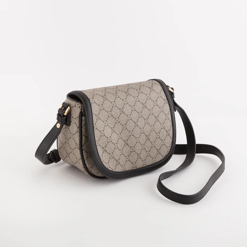 CARPISA Women's Cross-Body Bag Diana Taupe/Black