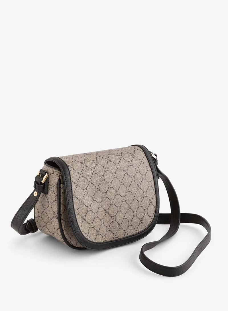 كاربيزا Women's Cross-Body Bag Diana Taupe/Black