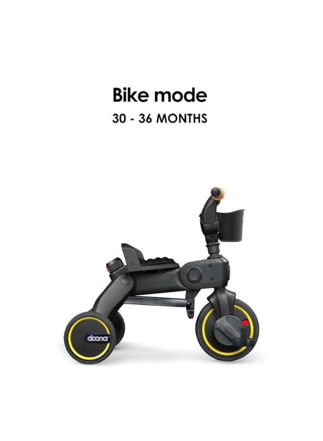 Doona Liki Trike S5, Premium 5-in-1 Ride-On Travel Tricycle and Scooter, Easy Foldable Design with Parent Push Handle, Sun Canopy and Travel Bag, For 10 Months To 3 Years, Ocean Blue - Image 5