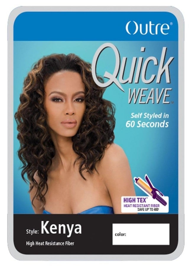 Outre Quick Weave Synthetic Half Wig - Kenya (S1B/30) - Image 2