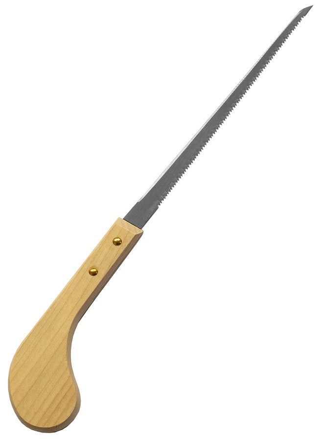 RANSHOU Keyhole Saw 6-1/4" Made in JAPAN, Japanese Pull Saw for Wood, Plywood, Drywall, Sheetrock, Gypsum Board, Plasterboard, Bonsai Pruning, Woodworking, Wood Handle - Image 1