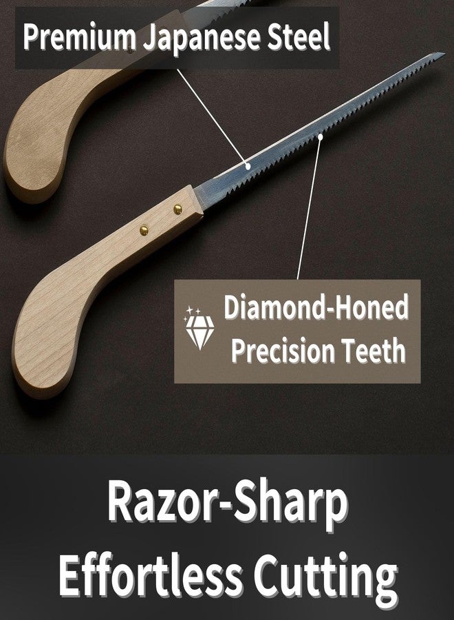 RANSHOU Keyhole Saw 6-1/4" Made in JAPAN, Japanese Pull Saw for Wood, Plywood, Drywall, Sheetrock, Gypsum Board, Plasterboard, Bonsai Pruning, Woodworking, Wood Handle - Image 3