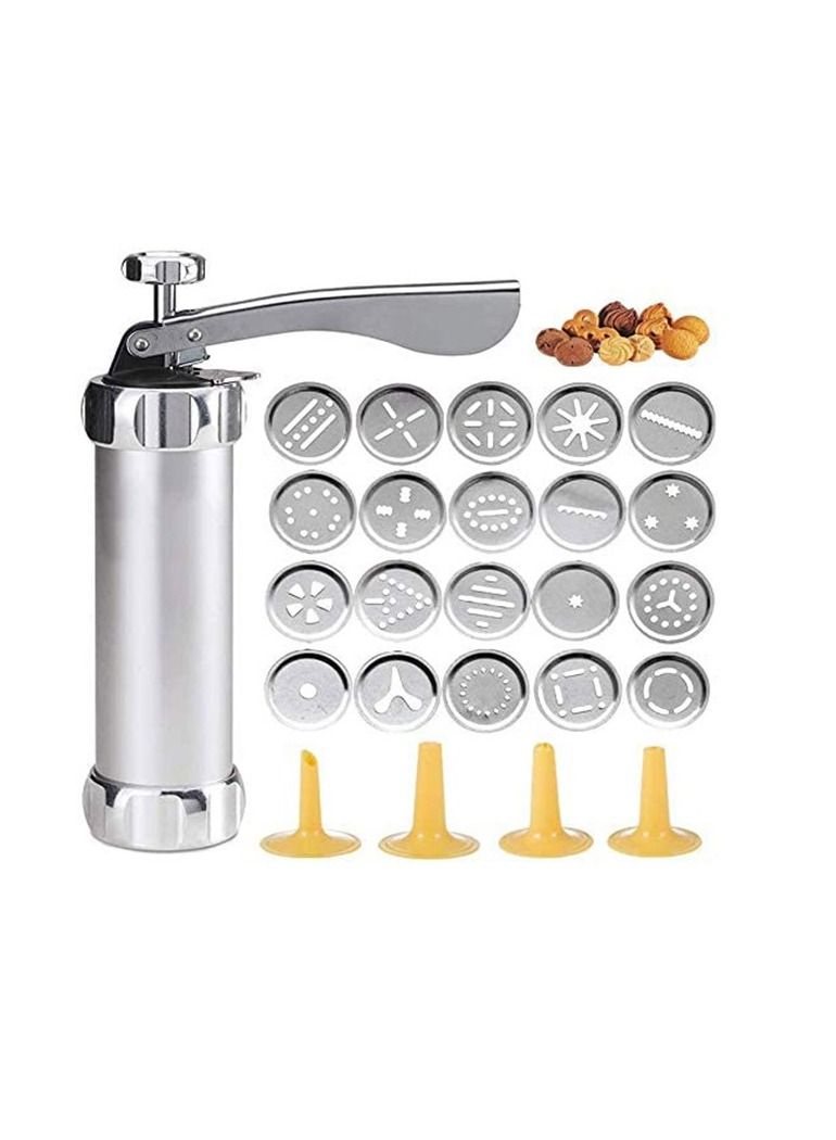 SOSEKO Cookie Press Machine Biscuit Maker Decorating Gun 20 Shape - Image 1