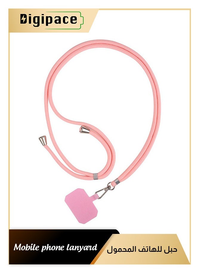 Digipace Phone Lanyard, Universal Crossbody Cell Phone Lanyards, Multifunctional Nylon Patch Adjustable Shoulder Neck Strap Compatible with Most Smartphones  - Image 1