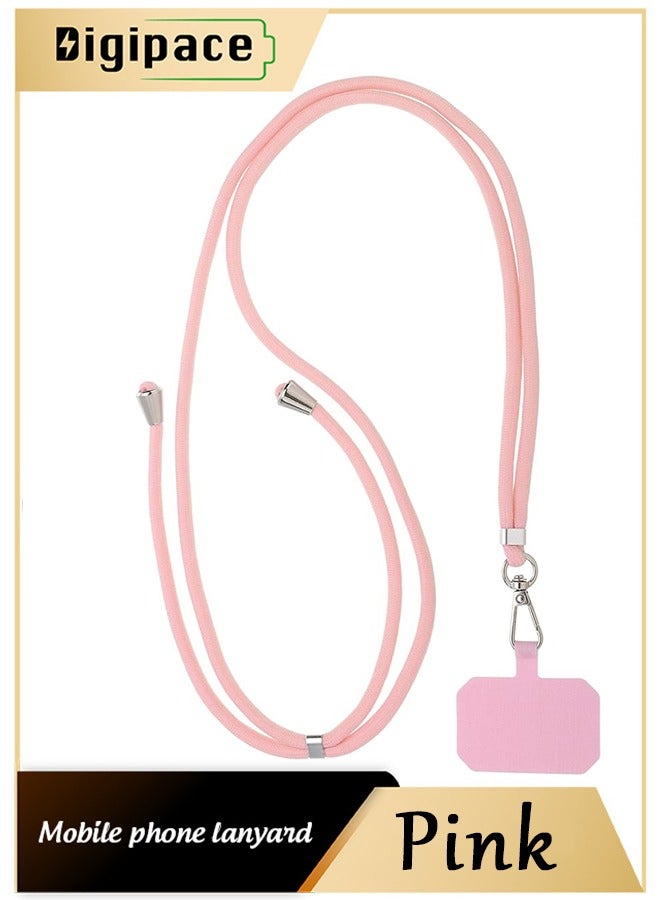 Digipace Phone Lanyard, Universal Crossbody Cell Phone Lanyards, Multifunctional Nylon Patch Adjustable Shoulder Neck Strap Compatible with Most Smartphones - Image 1
