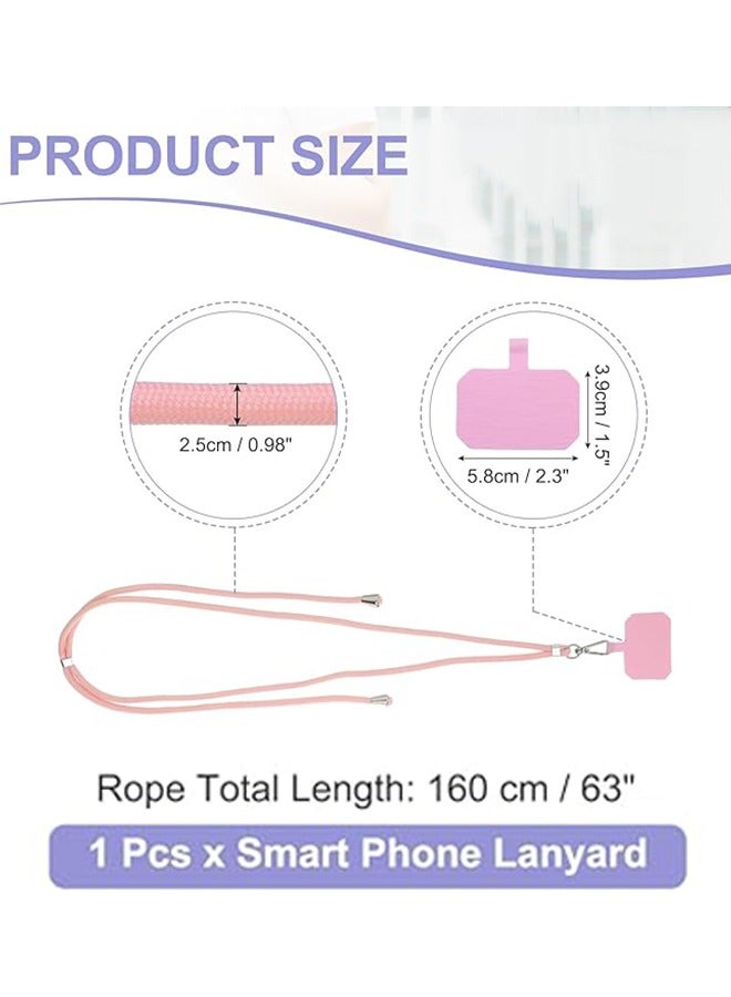 Digipace Phone Lanyard, Universal Crossbody Cell Phone Lanyards, Multifunctional Nylon Patch Adjustable Shoulder Neck Strap Compatible with Most Smartphones - Image 3
