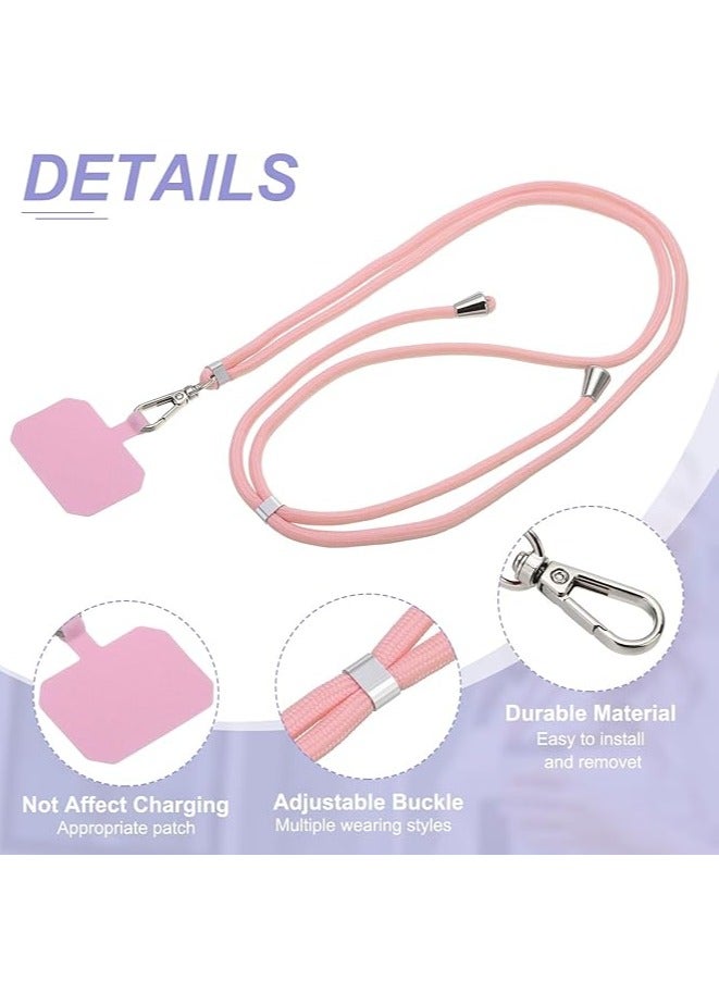 Digipace Phone Lanyard, Universal Crossbody Cell Phone Lanyards, Multifunctional Nylon Patch Adjustable Shoulder Neck Strap Compatible with Most Smartphones - Image 4