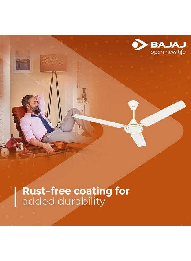 Bajaj مروحة سقف باجاج إيدج 1200 مم (أوبال أبيض) - Image 2