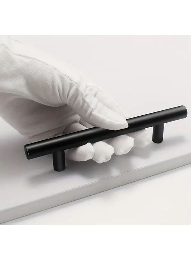 15Pcs Matte Black Drawer Handles 192mm Hole Distance With 30 Screws Rust Proof - Image 5