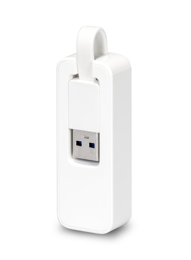 TP-LINK UE300 USB to EThernet Adapter, Foldable USB 3.0 to Gigabit EThernet LAN Network Adapter, Support Windows 10/8.1/8/7/Vista/XP for Desktop / Laptop / Apple MacBook Linux White - Image 3