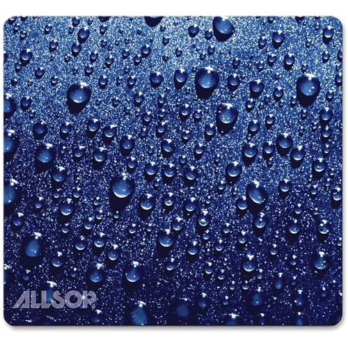 Allsop Mouse Pad, Raindrop - Blue (30182), 8.5 x 8 - Image 2