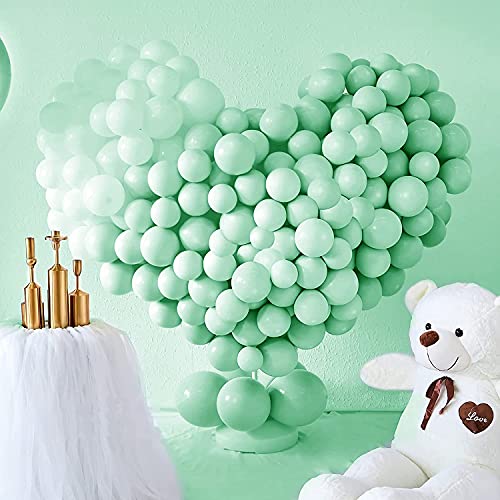atorakushon Mint Green Colour Pastel Latex Party Balloons 10 Inches for Home Decoration Happy Birthday Party Supplies Wedding Anniversary Office Party Purpose Pack of 50 - Image 4