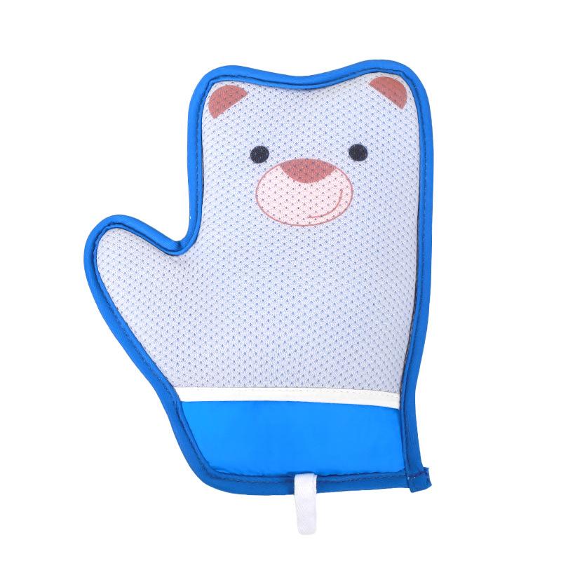 Cat Hair Absorbent Gloves – Little Bear, Double Sided, for Removing Pet Hair