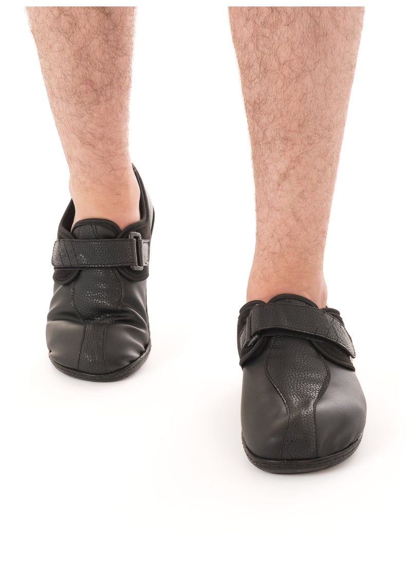 موف حذاء طبي جلد لمرضي السكر - Image 1