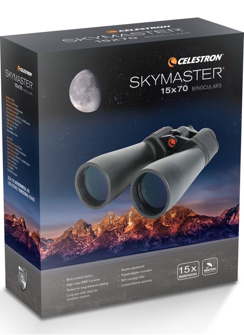 سلسترون منظار ثنائي SkyMaster 15x70mm Porro  - Image 1