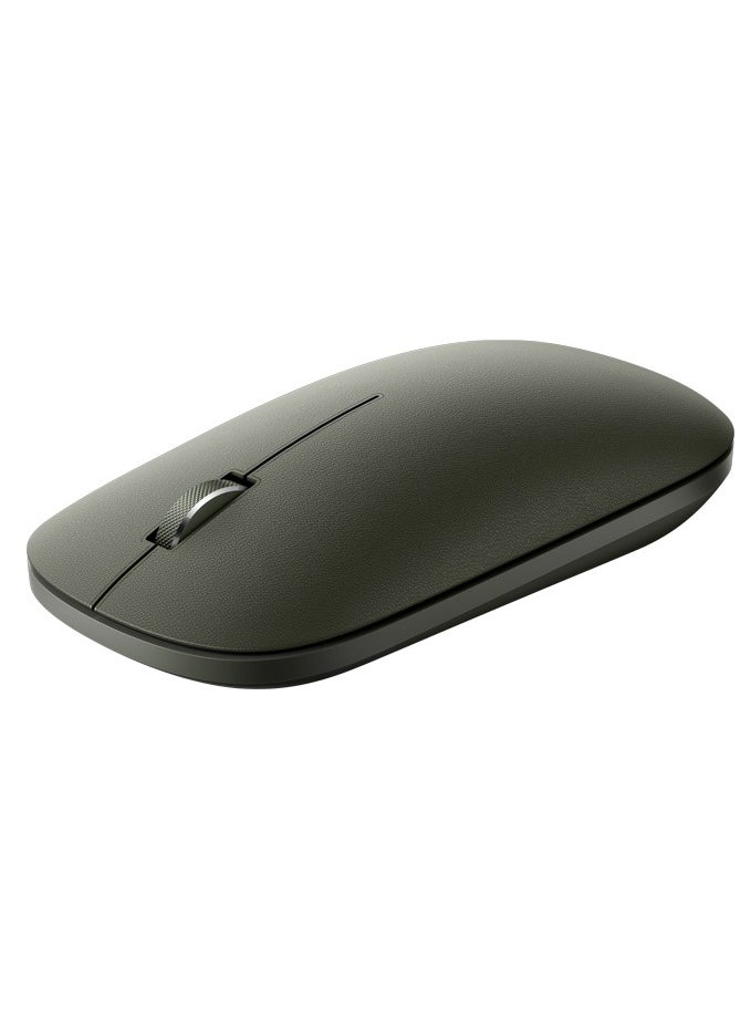 HUAWEI - HUAWEI Bluetooth Mouse (2nd gen), Bluetooth 5.0/LE, Win 10/8.1, macOS 10.10, iOS 13.1, HarmonyOS 2.0 or later, Android 5.0 or later, Linux, AA Battery, 1200/4200 DPI, Olive Green - Image 1