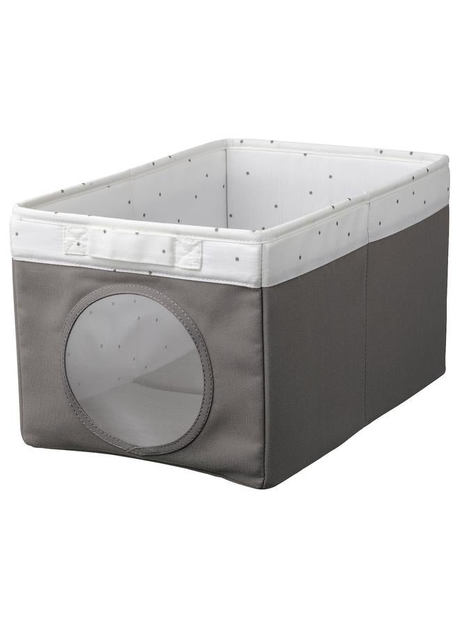 erorex Box, Grey/Dotted White, 25X37X22 Cm - Image 1