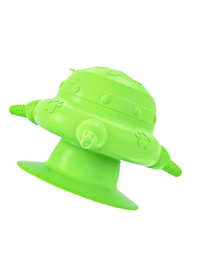 Puppy Nipple Feeder 4 Nipples High Efficiency Large Capacity Leakage Proof Silicone Kitten Feeder Station for Small Pets Green
