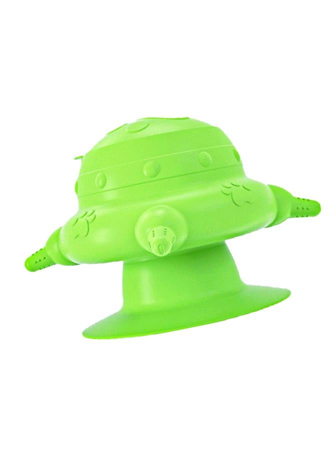 Puppy Nipple Feeder 4 Nipples High Efficiency Large Capacity Leakage Proof Silicone Kitten Feeder Station for Small Pets Green