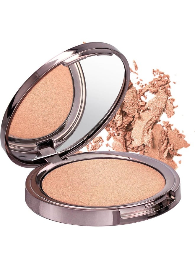 girlactik - Glow Highlighter Blusher Illuminating Powder - Goldie - Image 1