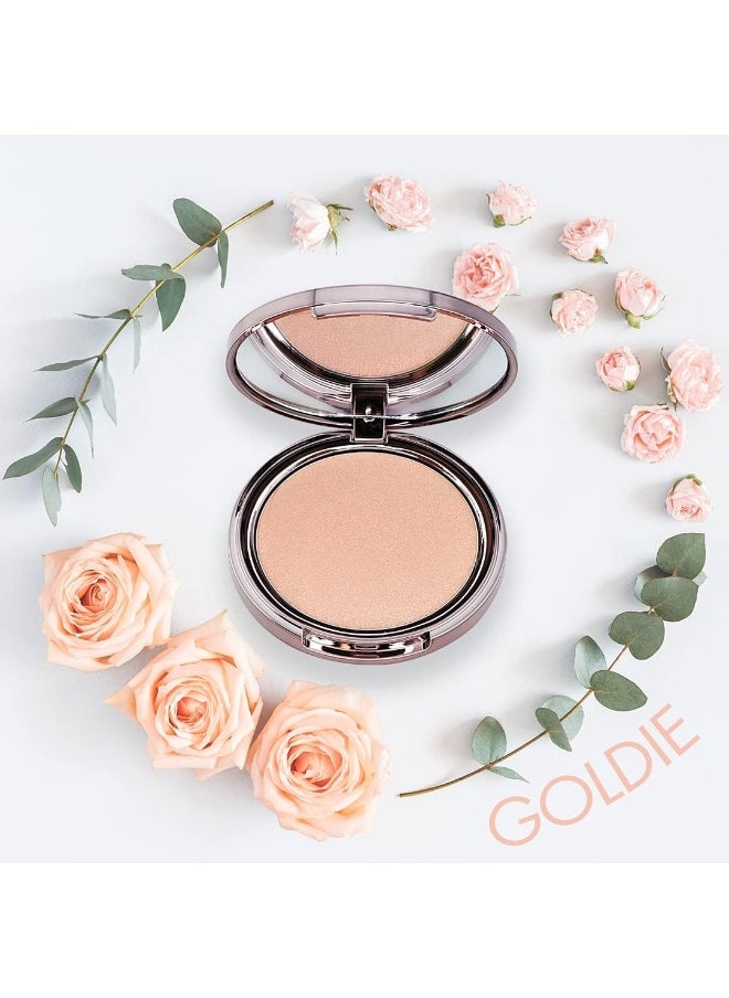 girlactik - Glow Highlighter Blusher Illuminating Powder - Goldie - Image 1