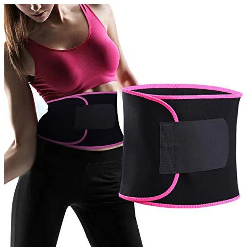 Bluejw Weight Loss Exercise Waist Trimmer - Women's Waist Support Belt for Slimming & Lumbar Support - Image 2