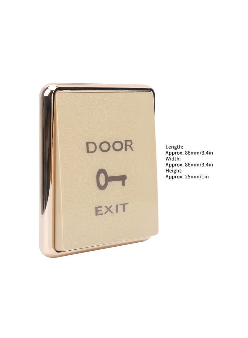 ZOPSK ABS Plastic Painted Door Opener Push Button Humanized Design Practical Exit Button Switch for Opening Building Doors Multi-style and Use Design - Image 2
