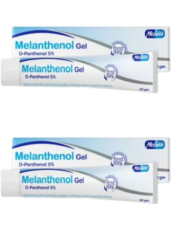 Melanthenol gel 40 g 2 pcs