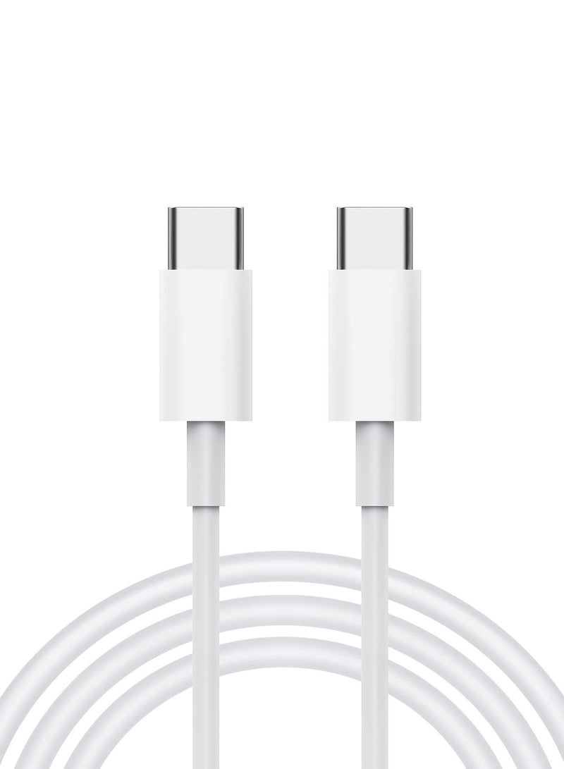 LEDIN USB C to USB C 60W Cable 1M,Power Delivery Fast Charging PD Charger Cord Compatible with Samsung Galaxy S21,S21+,S20+ Ultra, Note 20,10 Ultra, MacBook Air,Pro, iPad Pro 2020,2018, iPad Air 2020 - Image 1